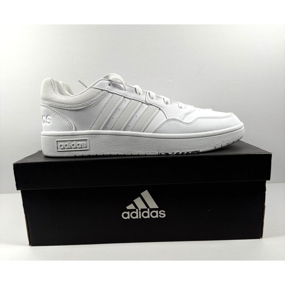 Adidas Womens Hoops 3.0 Shoes Womens 11 White Basketball GW3036
